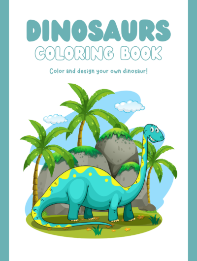 Dinosaurs Activity Coloring Book