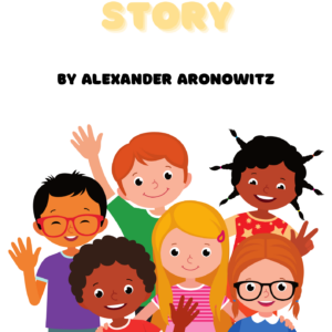 Pink Cute Kids Story Book Cover